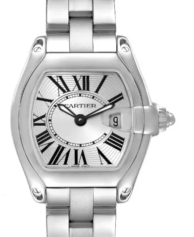 Cartier Roadster W62016V3 36mm Stainless steel Silver