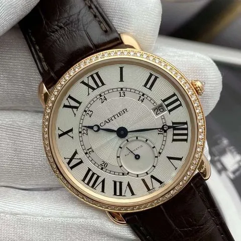 Cartier Ronde de Cartier WR007017 40mm Rose gold Silver