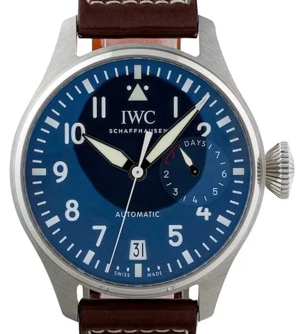 IWC Big Pilot IW500916 46mm Stainless steel Blue