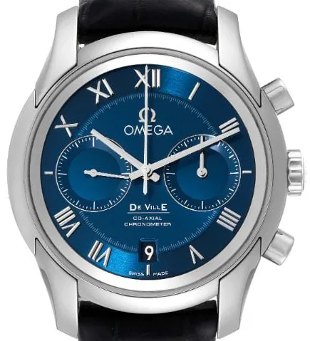 Omega De Ville Co-Axial 431.13.42.51.03.001 42mm Stainless steel Blue