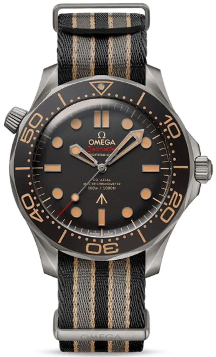 Omega Seamaster Diver 300M 210.92.42.20.01.001 nullmm Titanium Brown