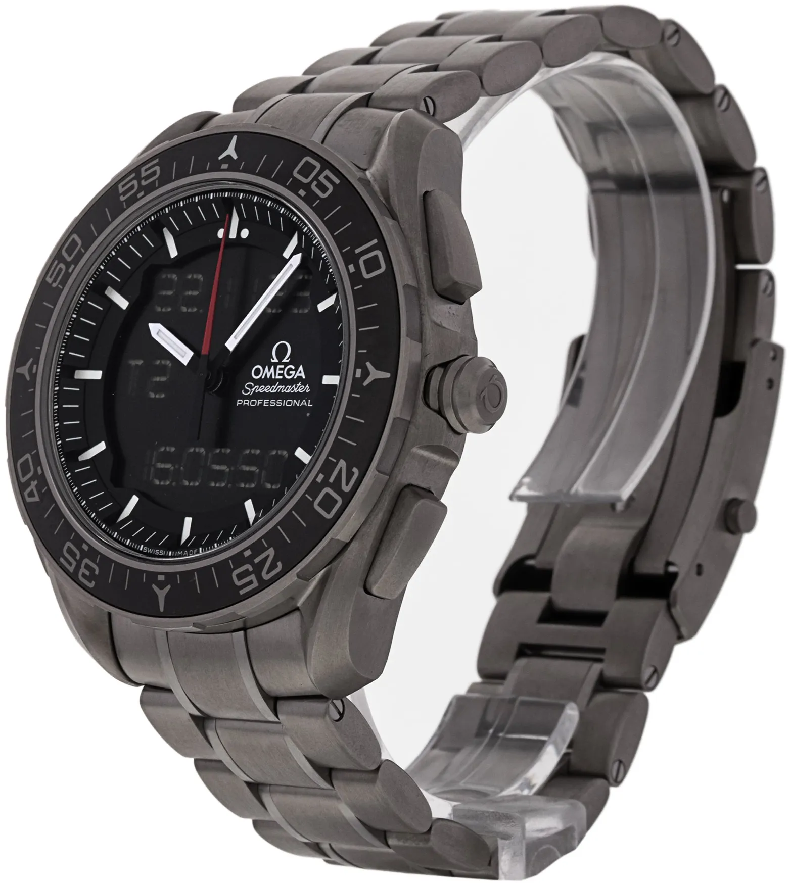 Omega Speedmaster Skywalker X-33 318.90.45.79.01.001 45mm Titanium Black 1