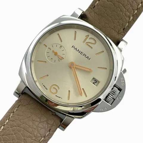 Panerai Luminor Due PAM 01248 38mm Stainless steel Ivory