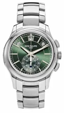 Patek Philippe Annual Calendar Chronograph 5905/1A-001 42mm Stainless steel Green