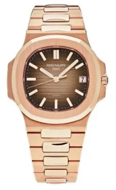 Patek Philippe Nautilus 5711/1R-001 40.5mm Rose gold Brown