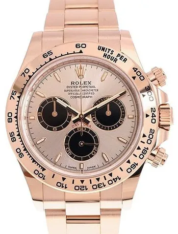 Rolex Daytona 126505 40mm Rose gold Champagne