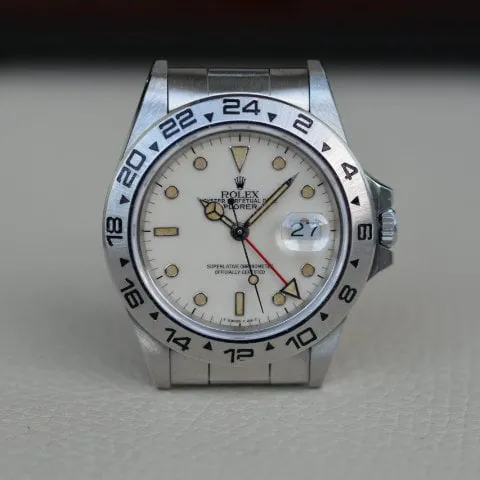 Rolex Explorer II 16550 40mm Stainless steel Champagne