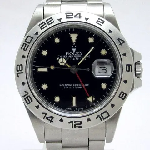 Rolex Explorer II 16550 40mm Stainless steel Black