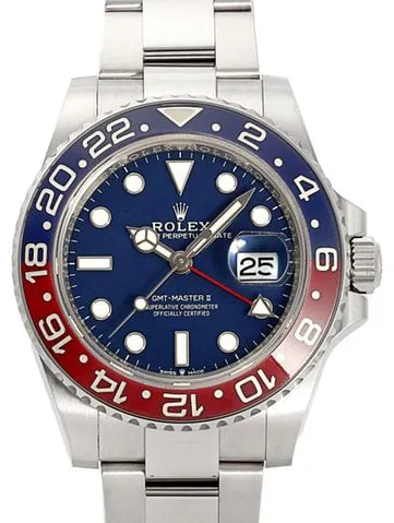 Rolex GMT-Master II 126719BLRO 40mm White gold Blue