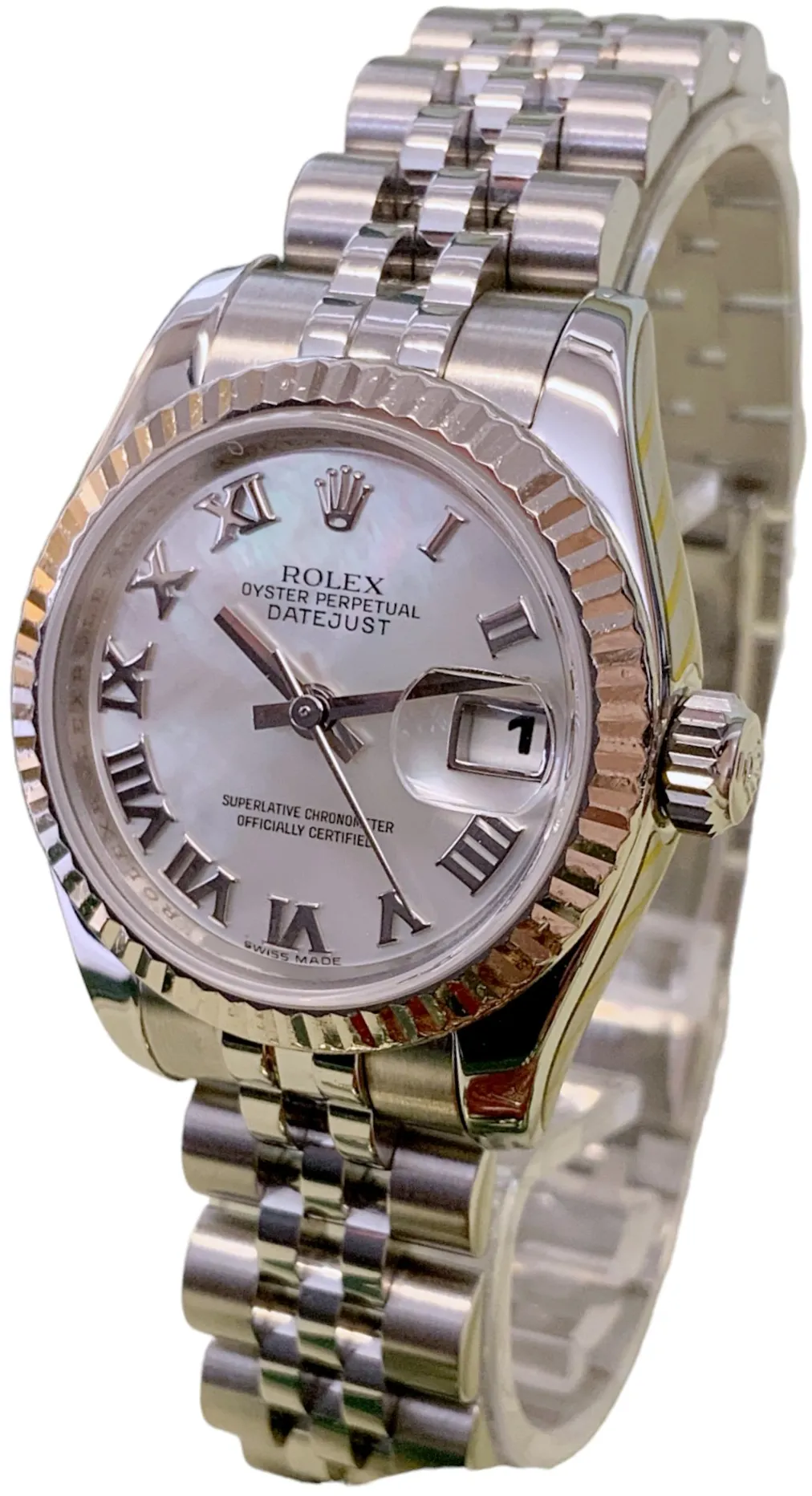 Rolex Lady-Datejust 179174 26mm White gold and Stainless steel 1