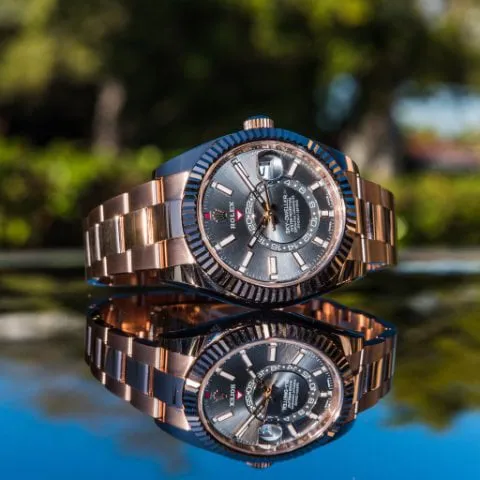 Rolex Sky-Dweller 326935 42mm Rose gold Rhodium