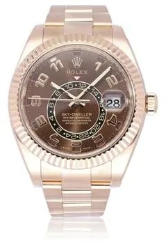 Rolex Sky-Dweller 326935 42mm Rose gold Black