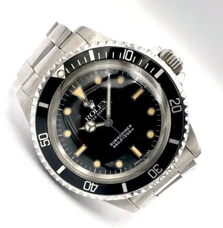 Rolex Submariner 5513 39mm Stainless steel Black