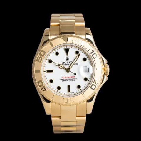 Rolex Yacht-Master 68628 35mm Yellow gold White