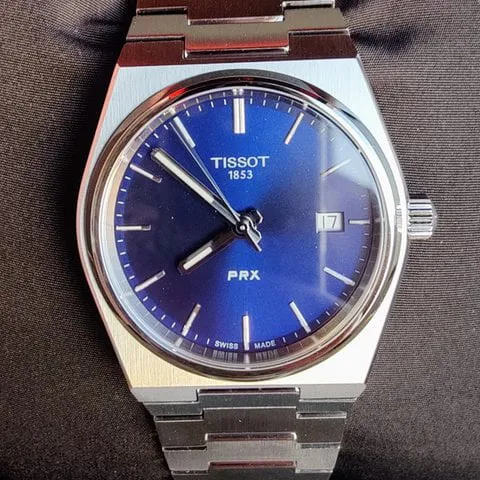 Tissot PRX T137.210.11.041.00 35mm Stainless steel Blue