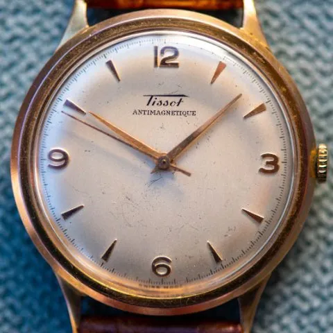 Tissot 37mm Yellow gold