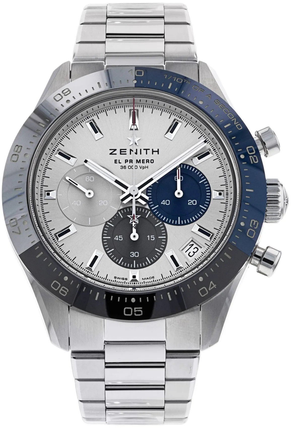 Zenith Chronomaster Sport 03.3103.3600/69.M3100 41mm Stainless steel Silver