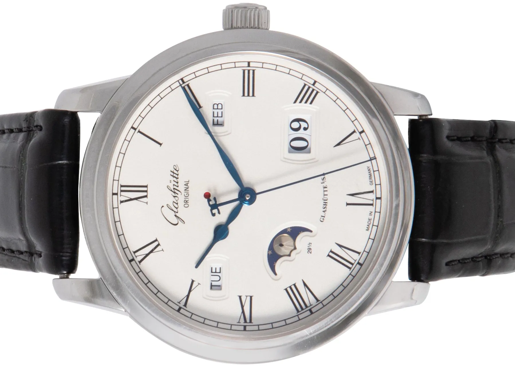 Glashütte Senator 100-02-22-12-50 42mm Stainless steel White 1