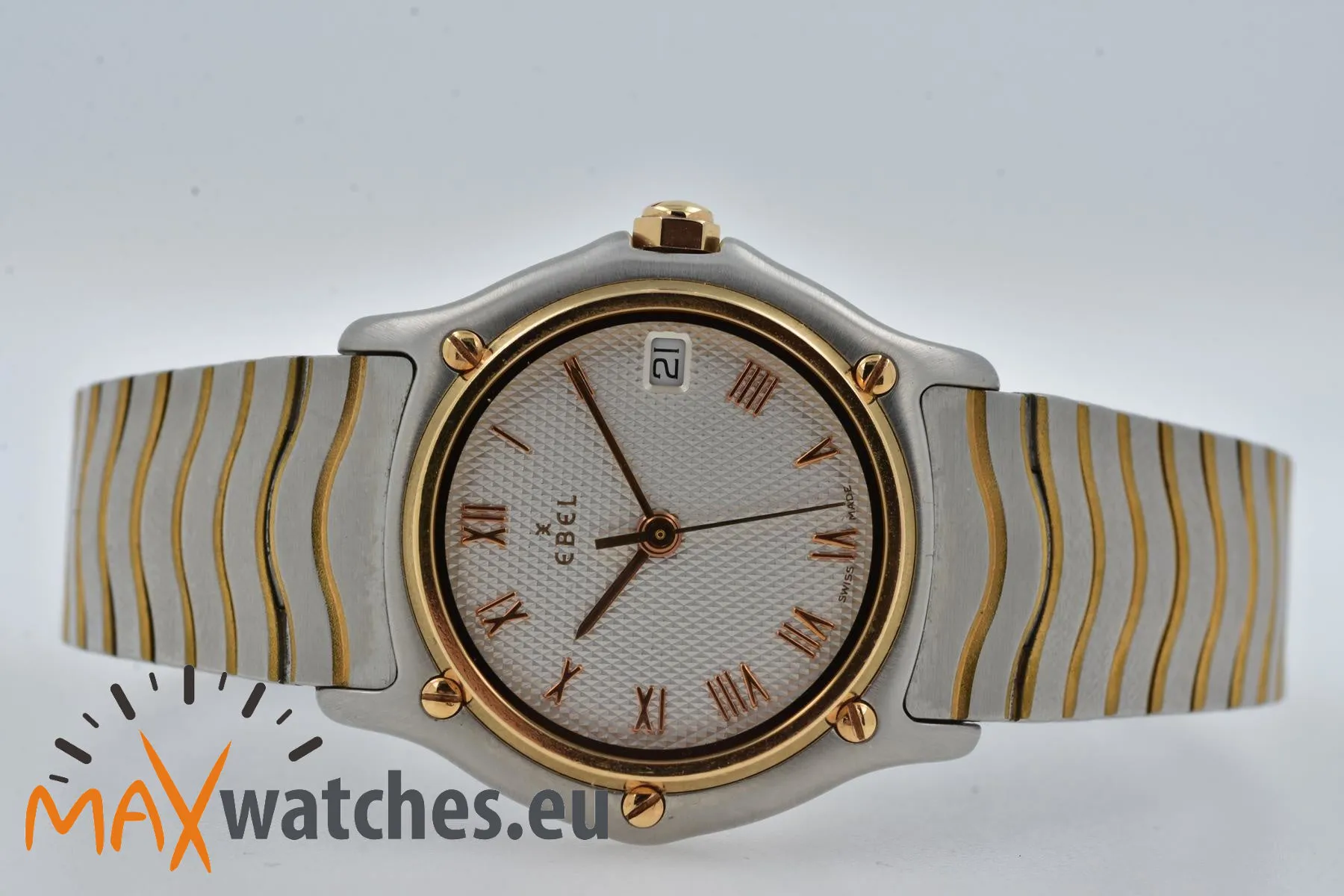 Ebel Classic 1087123 27mm Steel & gold Silver