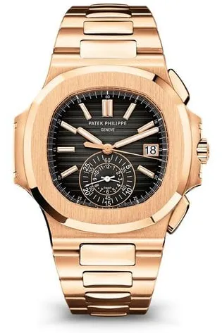 Patek Philippe Nautilus 5980/1R-001 40.5mm Rose gold Black