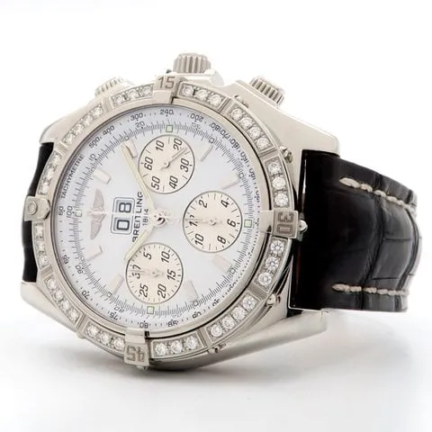 Breitling Crosswind Special A44355 44mm Stainless steel White