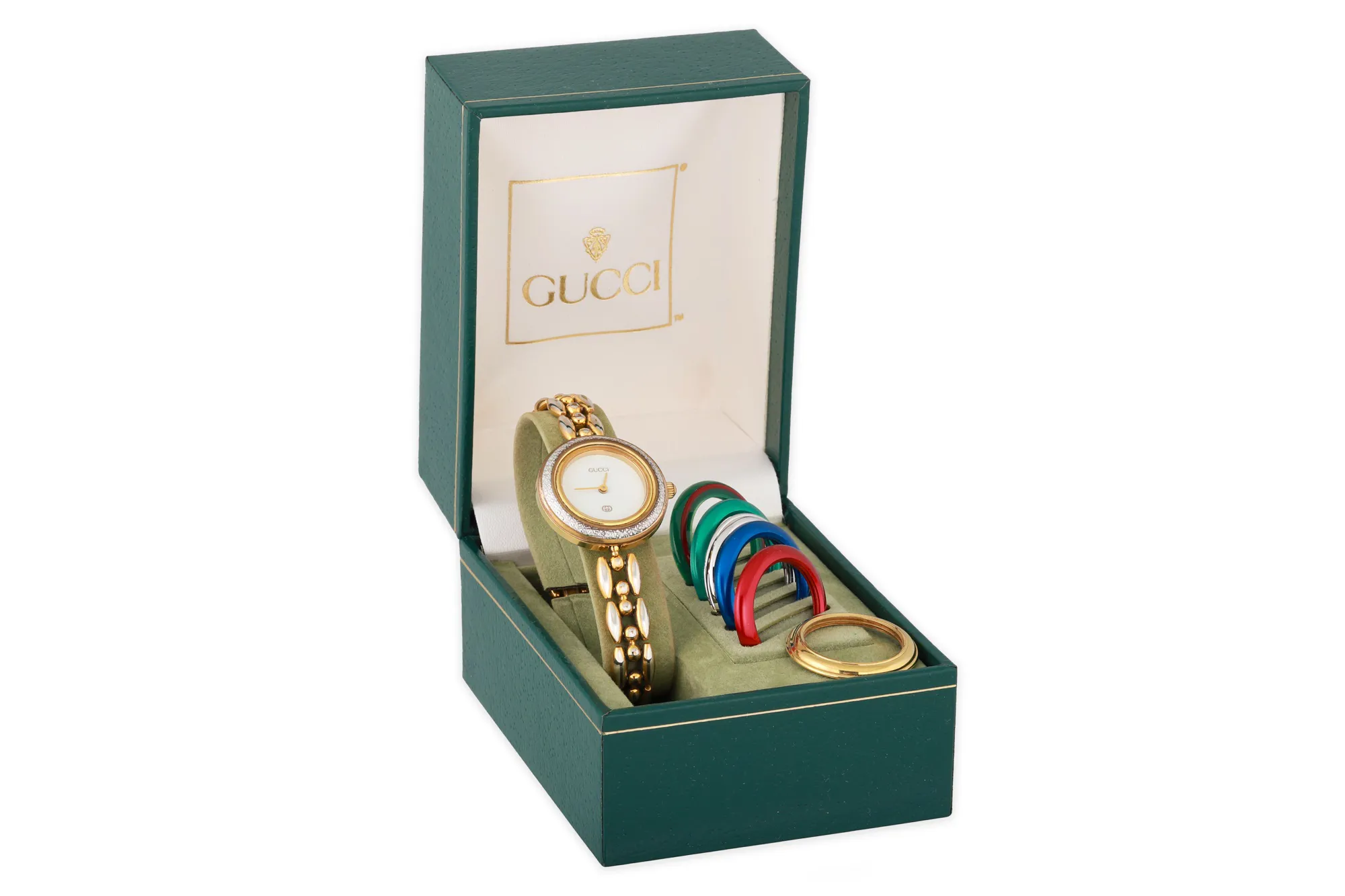 Gucci Yellow gold White