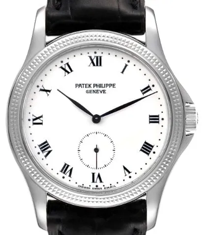 Patek Philippe Calatrava 5115G 35mm White gold White