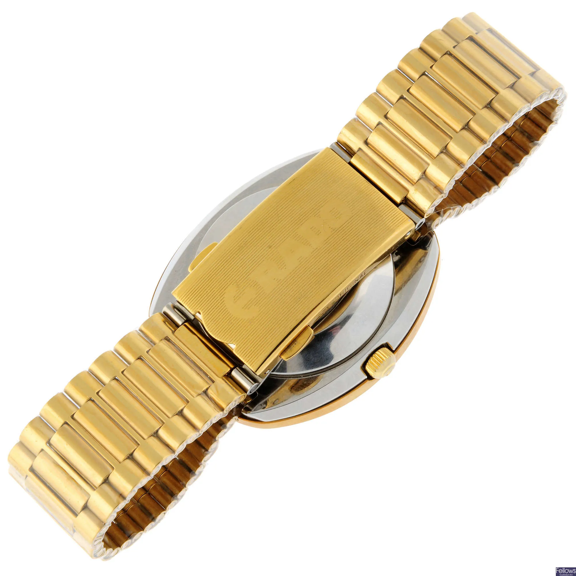 Rado Diastar 648.0413.3 36mm Stainless steel and Gold-plated Champagne 1