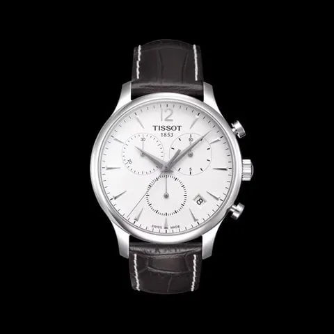 Tissot Tradition T063.617.16.037.00 42mm Stainless steel Silver