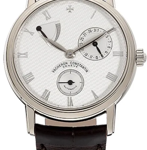 Vacheron Constantin Patrimony 47200/000G-8445 36mm White gold Silver