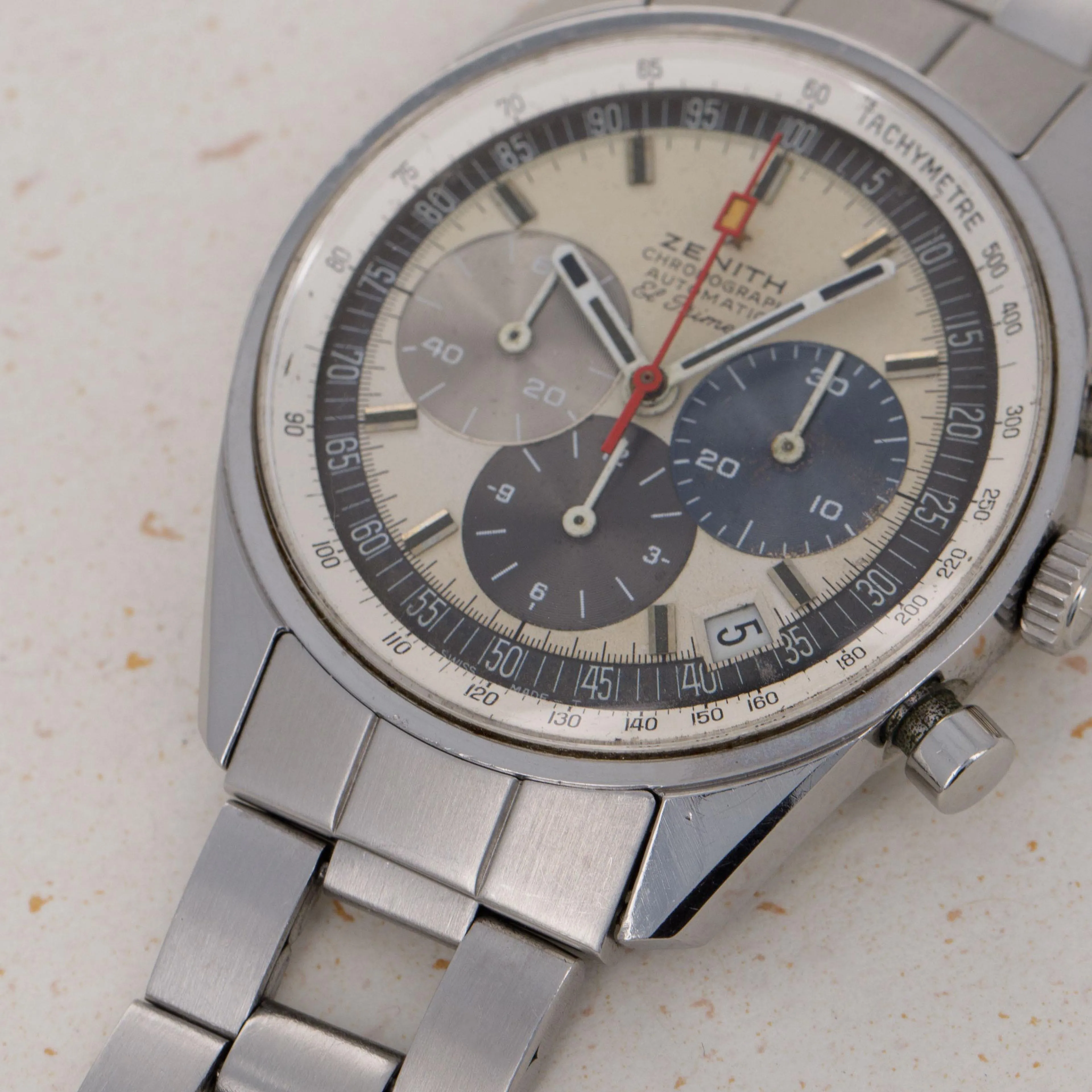 Zenith El Primero A386 38mm Stainless steel Silver 2