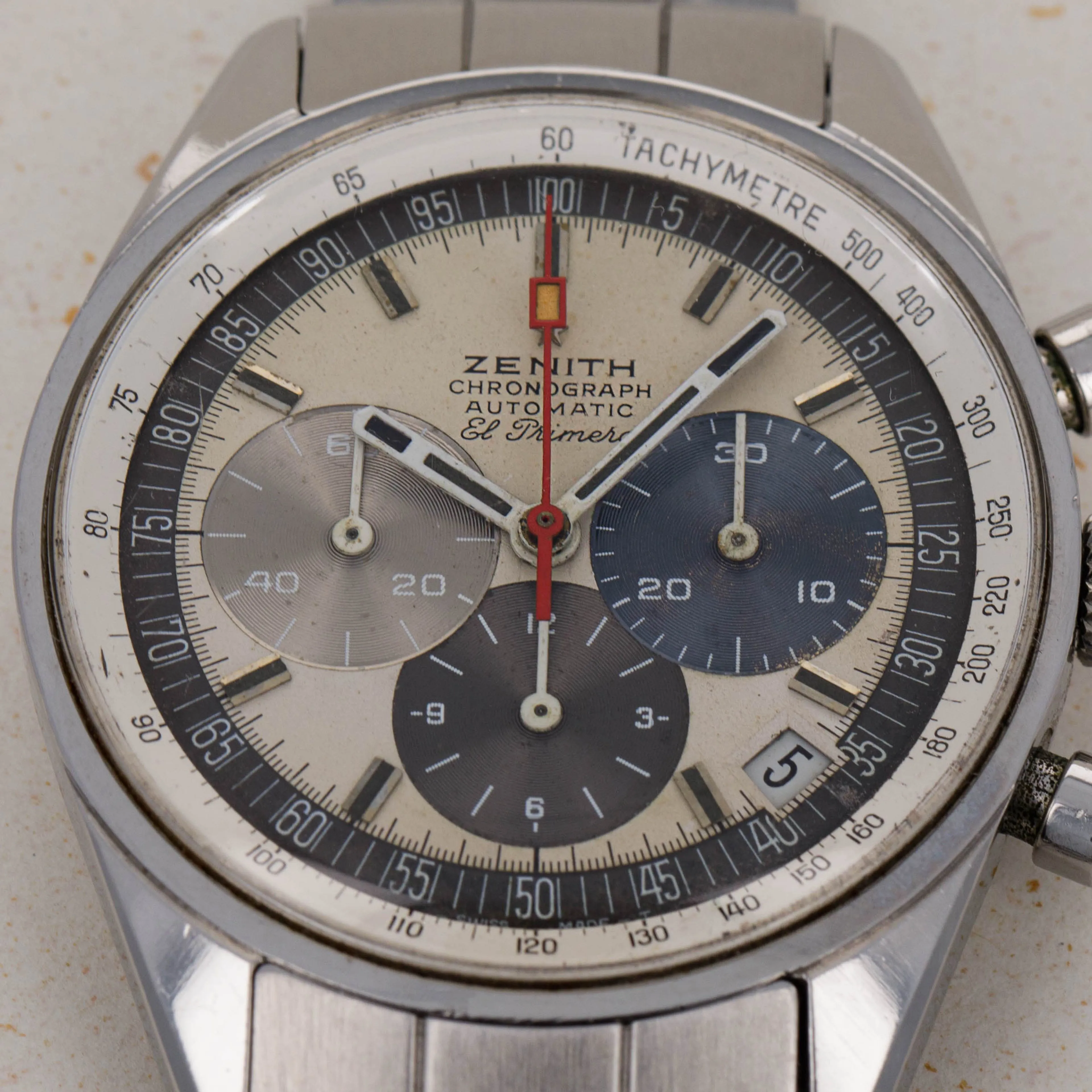 Zenith El Primero A386 38mm Stainless steel Silver 10