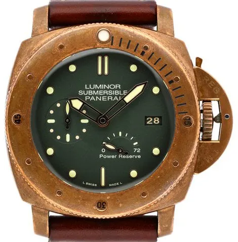 Panerai Submersible PAM 00507 47mm Bronze Green