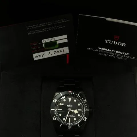 Tudor Black Bay Dark 79230DK 41mm Stainless steel Black