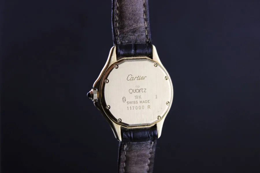 Cartier Cougar 117000R 27mm Yellow gold Cream 3