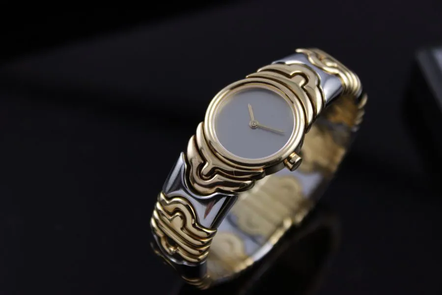 Bulgari Parentesi BJ01 20mm Yellow gold and Stainless steel Silver