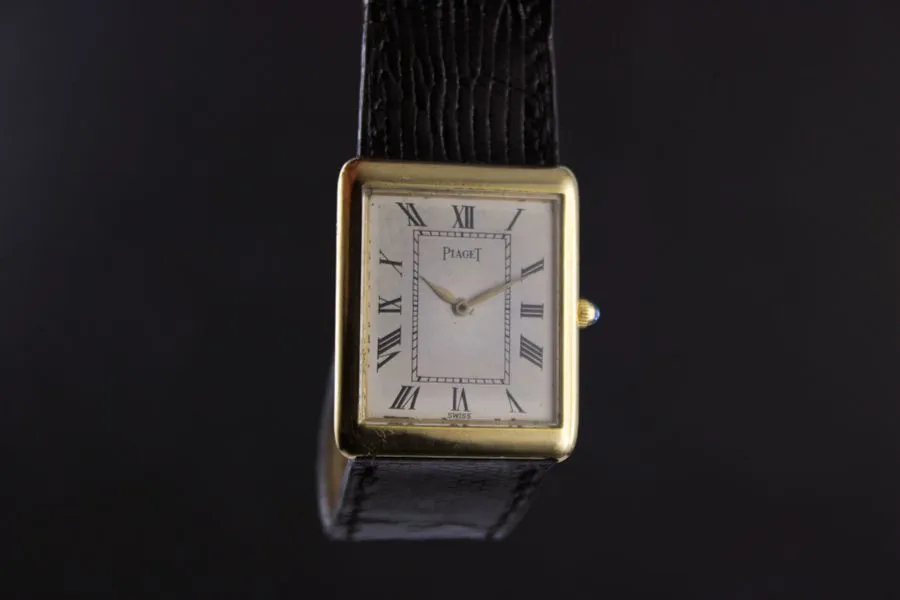 Piaget 9150 22.5mm Yellow gold White