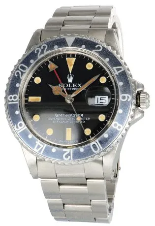 Rolex GMT-Master 16750 40mm Stainless steel Black