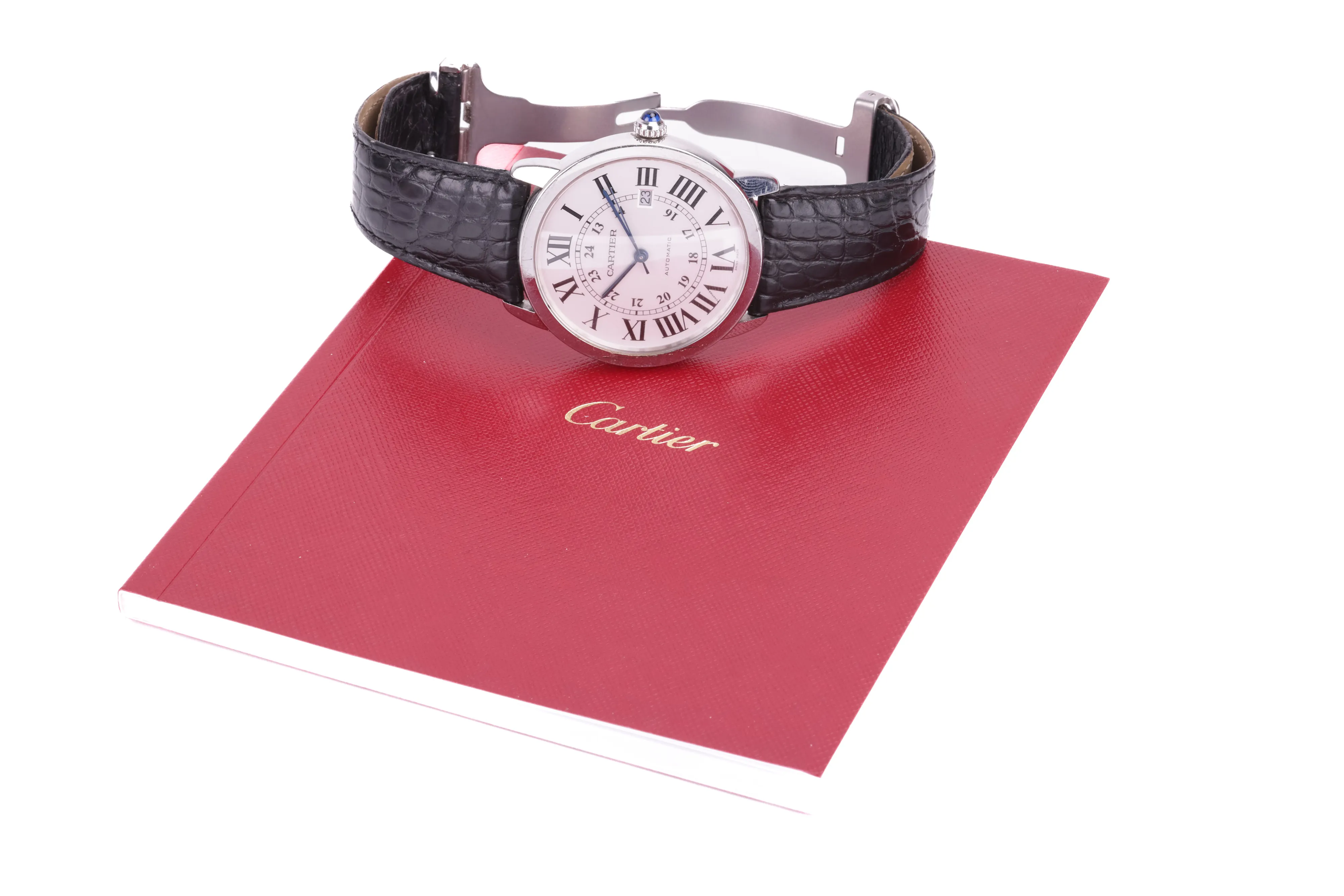 Cartier Ronde Solo de Cartier 3802 42mm Stainless steel Silver 7