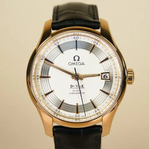 Omega De Ville 431.60.41.21.02.001 Rose gold Silver