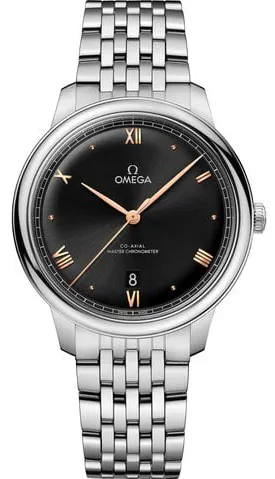 Omega De Ville 434.10.40.20.01.001 40mm Stainless steel Black