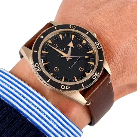 Omega Seamaster 300 234.92.41.21.10.001 41mm Bronze Brown