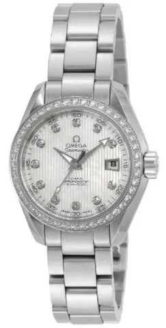 Omega Aqua Terra 231.15.30.20.55.001 30mm Stainless steel White