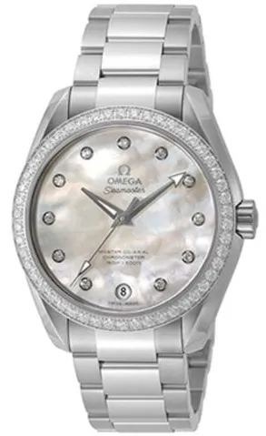 Omega Aqua Terra 231.15.39.21.55.001 Stainless steel White