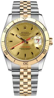 Rolex Datejust Turn-O-Graph 116263 36mm Stainless steel Champagne