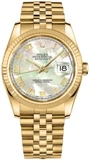 Rolex Datejust 36 116238 Yellow gold