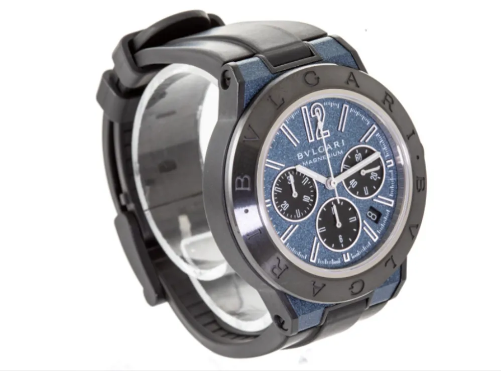 Bulgari Diagono DG42SMCH 42mm Ceramic Blue 3