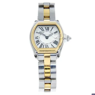 Cartier Roadster 2675 Yellow gold and Stainless steel Silver