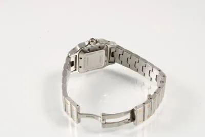 Cartier Santos Galbée 2423 24mm Yellow gold and Stainless steel Silver 3