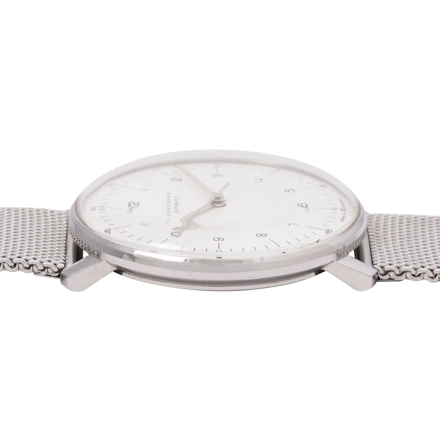 Junghans max bill 027/4700.02 38mm Stainless steel White 3